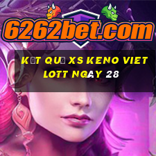 kết quả XS Keno Vietlott ngày 28