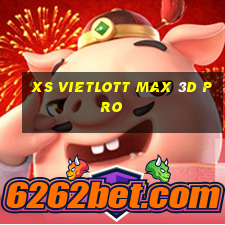 xs vietlott max 3d pro