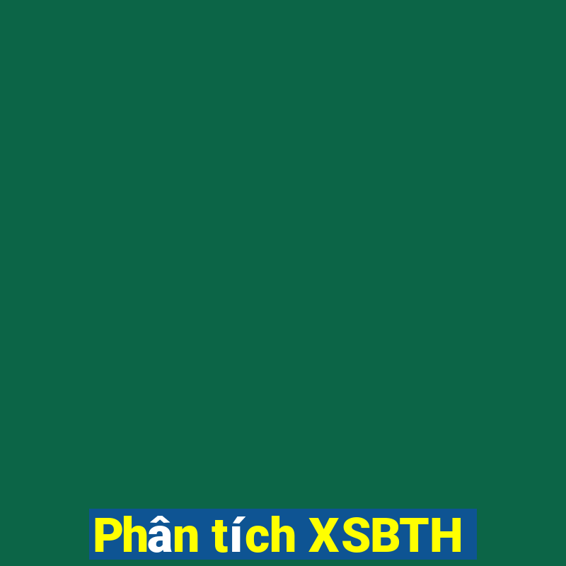 Phân tích XSBTH