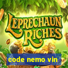 code nemo vin