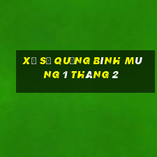 xổ số quảng bình mùng 1 tháng 2