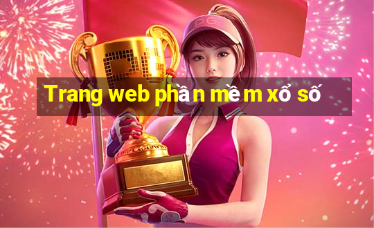 Trang web phần mềm xổ số