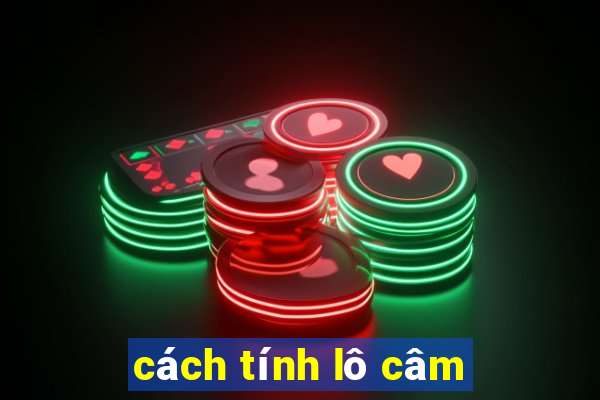 cách tính lô câm