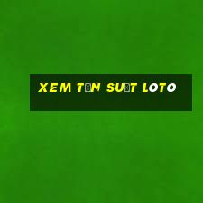 xem tần suất lôtô