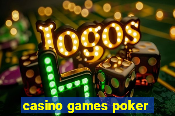 casino games poker