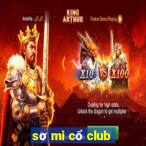 sơ mi cổ club