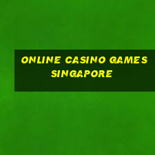 online casino games singapore