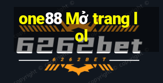 one88 Mở trang lol