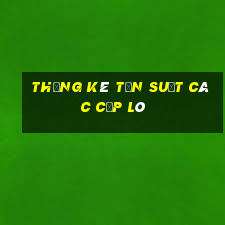 thống kê tần suất các cặp lô