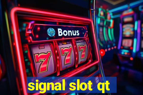 signal slot qt