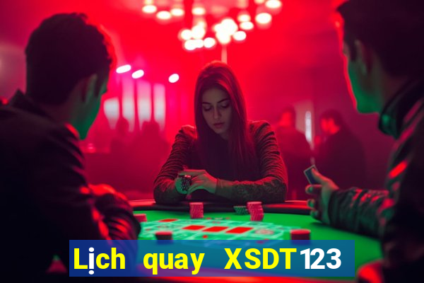 Lịch quay XSDT123 ngày 11