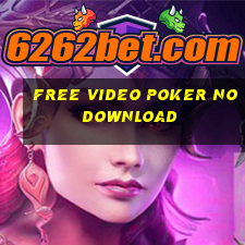 free video poker no download