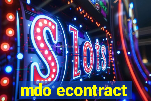 mdo econtract