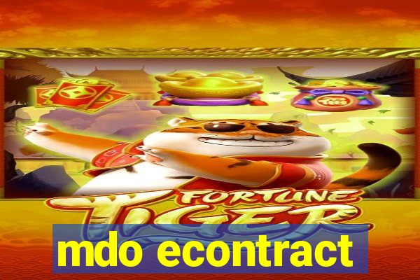 mdo econtract