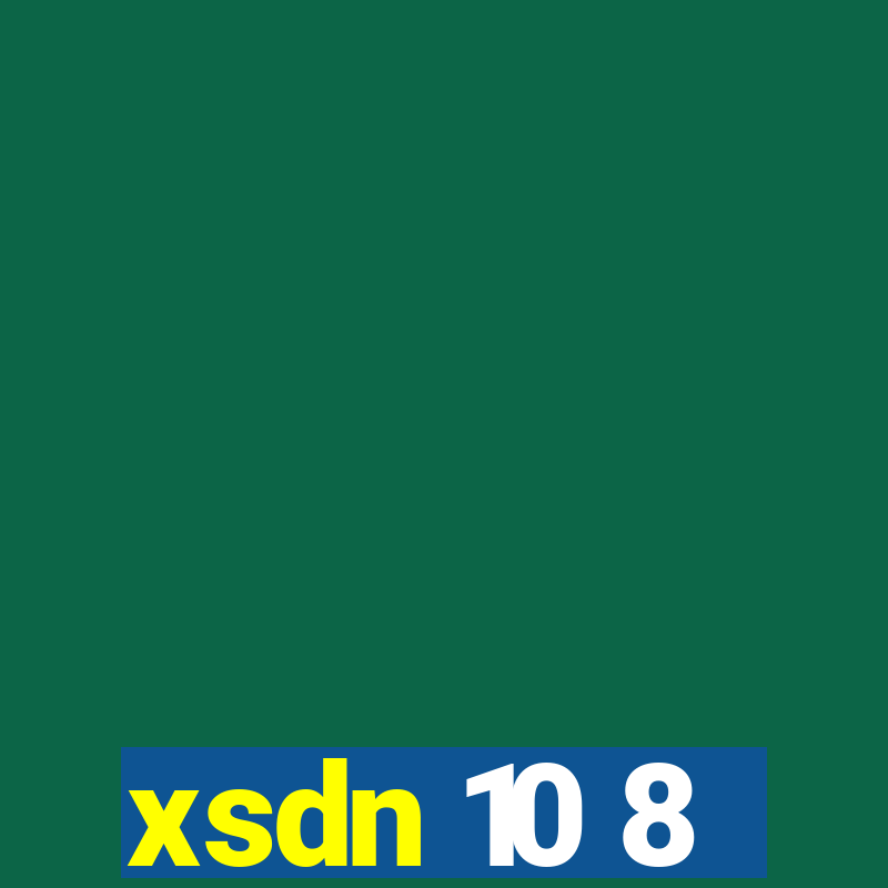 xsdn 10 8