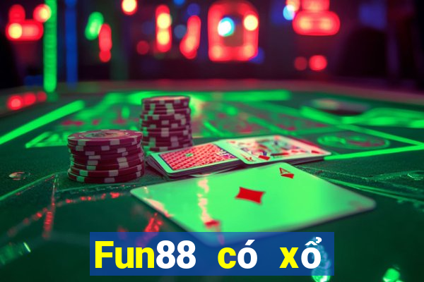 Fun88 có xổ số trúng thưởng cao