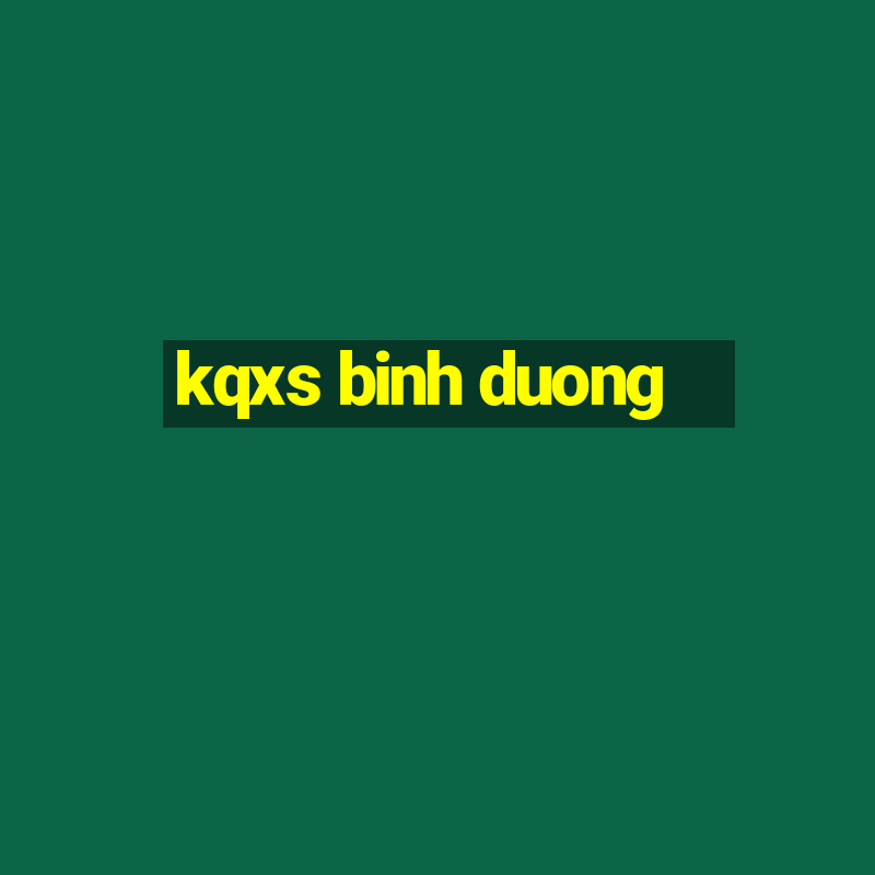 kqxs binh duong