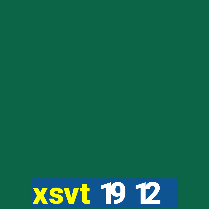 xsvt 19 12