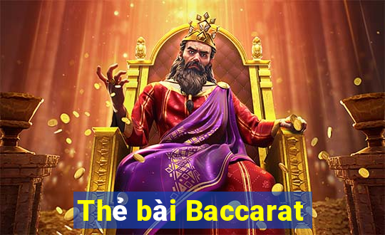 Thẻ bài Baccarat