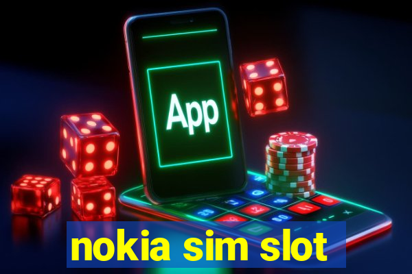 nokia sim slot