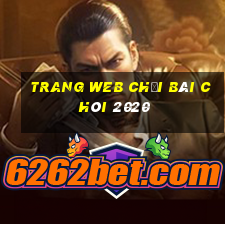 Trang web chơi Bài Chòi 2020