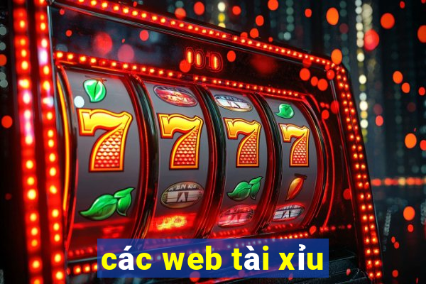 các web tài xỉu