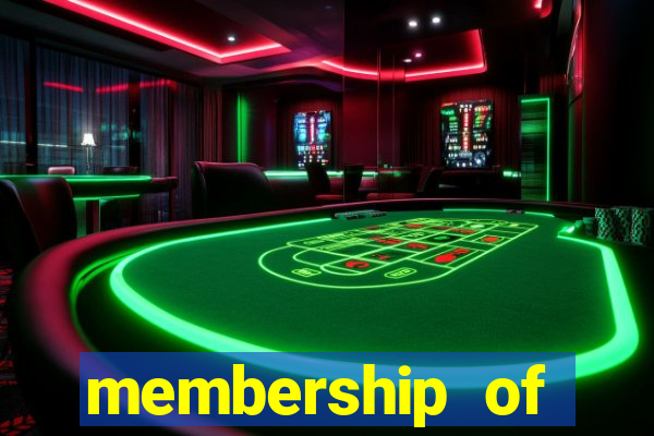 membership of country club