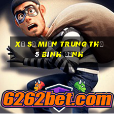 xổ số miền trung thứ 5 bình định