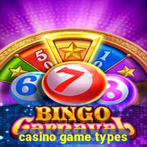 casino game types