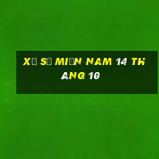 xổ số miền nam 14 tháng 10