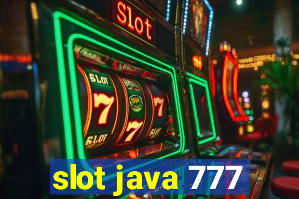 slot java 777