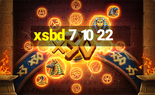 xsbd 7 10 22