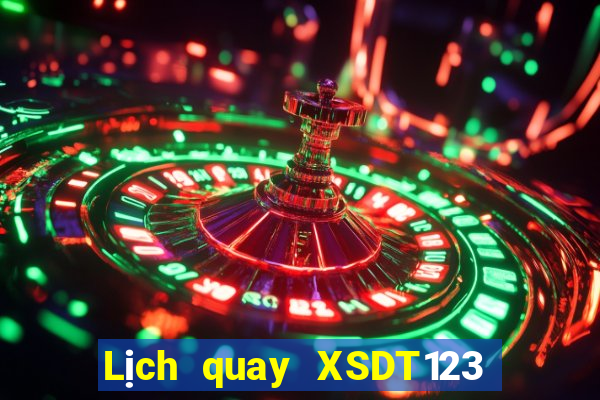 Lịch quay XSDT123 ngày 15