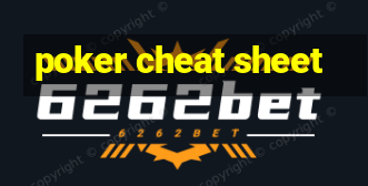 poker cheat sheet