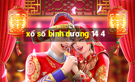 xổ số bình dương 14 4