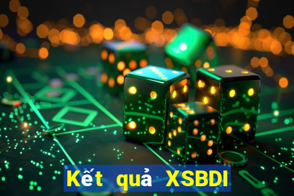 Kết quả XSBDI ngày thứ sáu