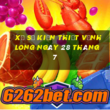 xổ số kiến thiết vĩnh long ngày 28 tháng 7