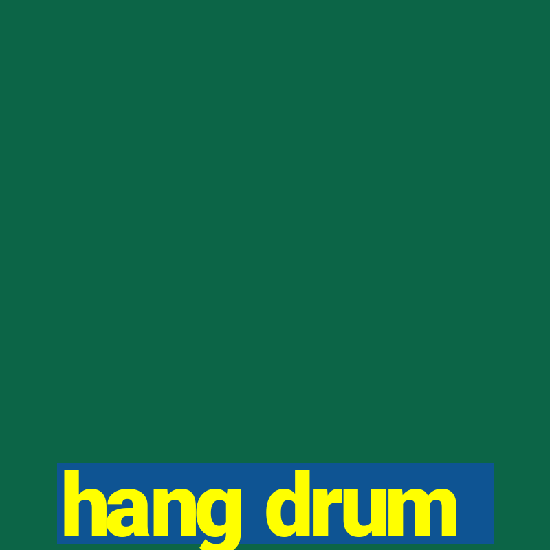 hang drum