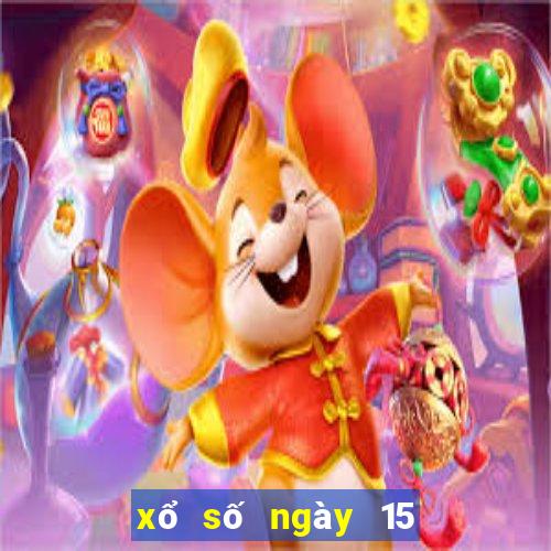 xổ số ngày 15 tháng 9