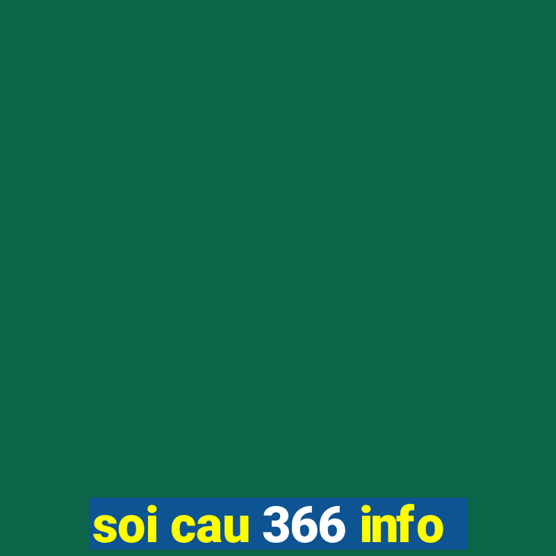 soi cau 366 info