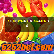 xổ số ngày 5 tháng 10