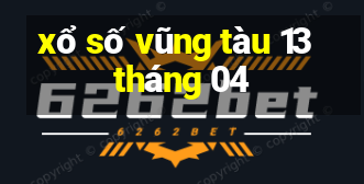 xổ số vũng tàu 13 tháng 04