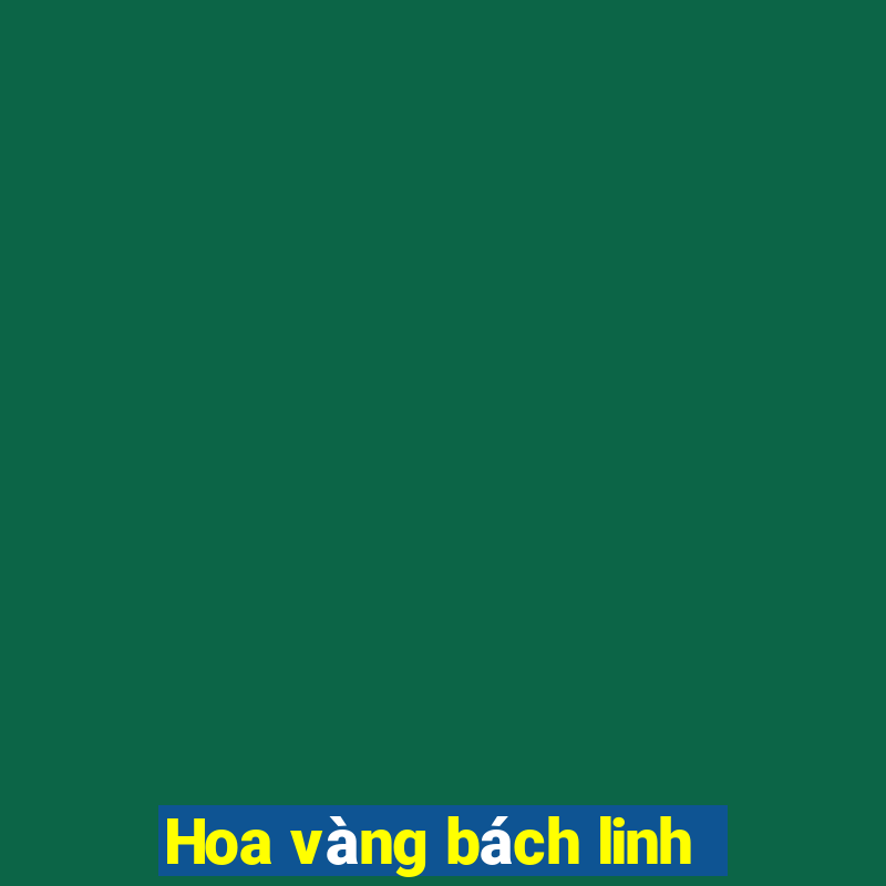 Hoa vàng bách linh