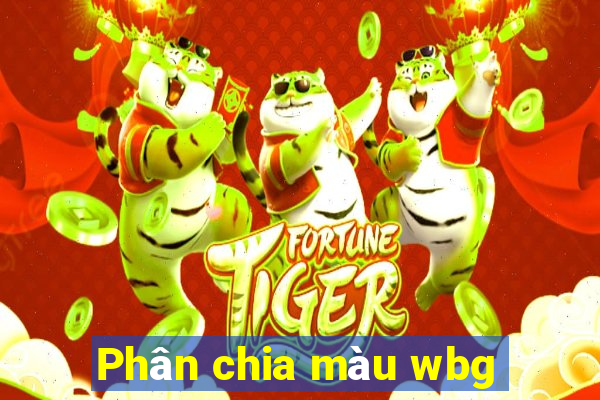 Phân chia màu wbg