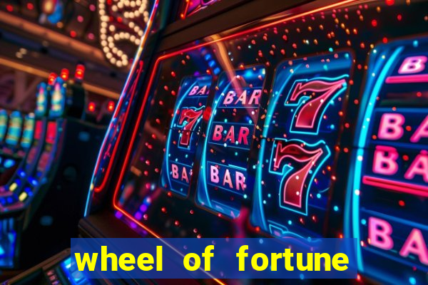 wheel of fortune slot machine jackpot