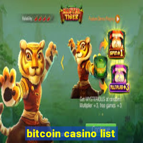 bitcoin casino list