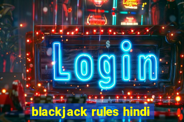 blackjack rules hindi