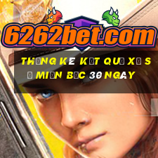 thống kê kết quả xổ số miền bắc 30 ngày