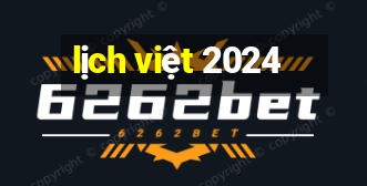 lịch việt 2024