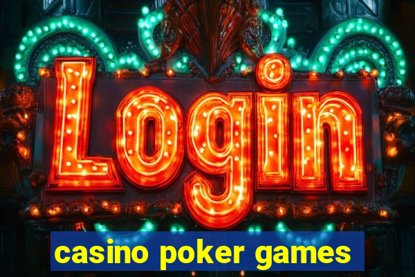 casino poker games